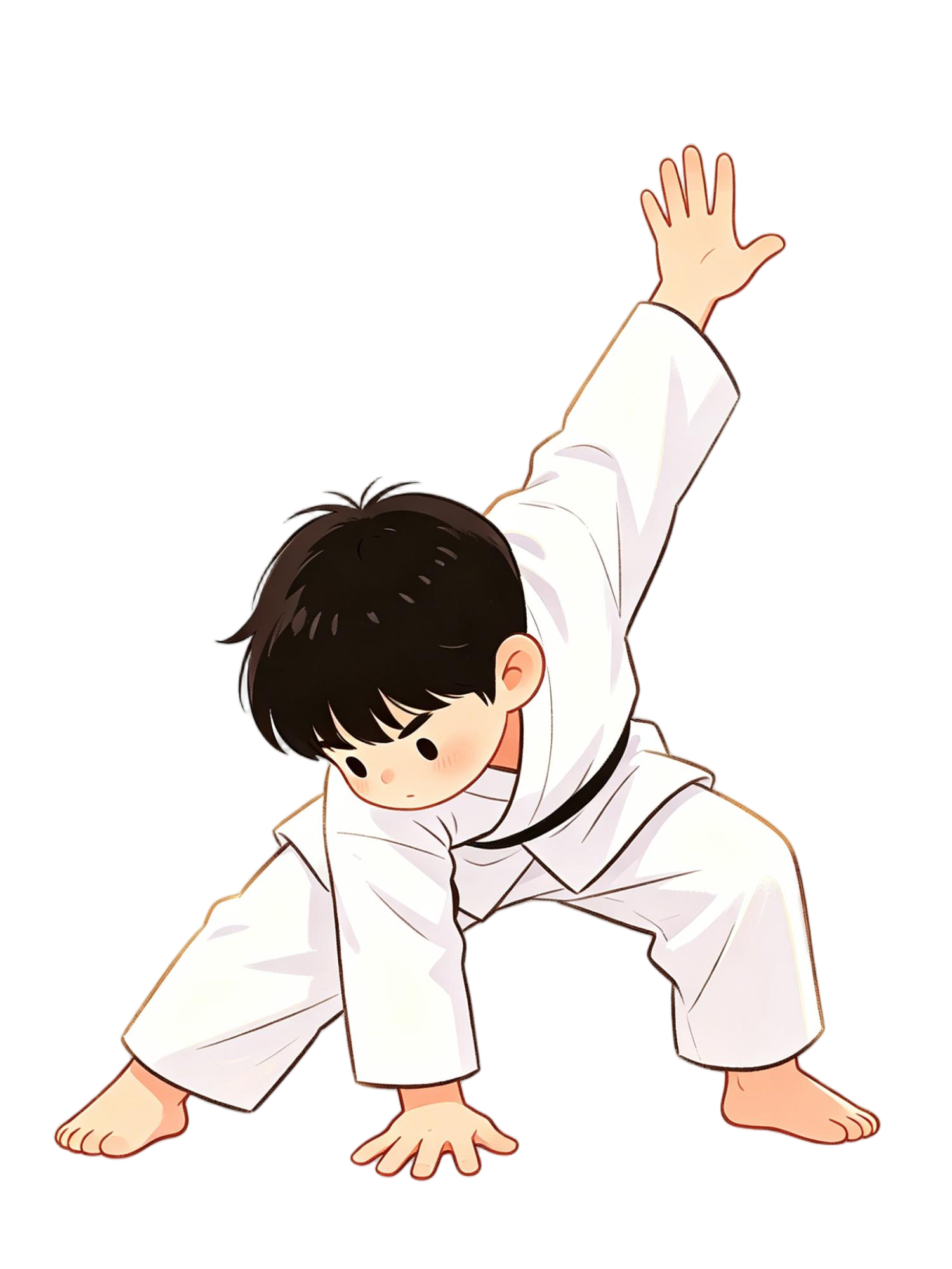 Home 两手攀足固肾腰 (climbing the feet with both hands to strengthen the kidneys and waist)(1)